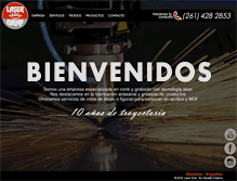 Tablet Screenshot of lasergraf.com.ar